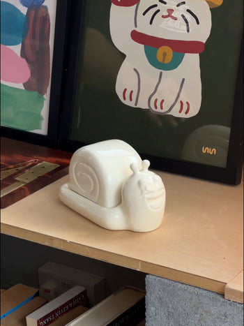 Third Drawer Down Hattie Stewart x Snail Butter Dish