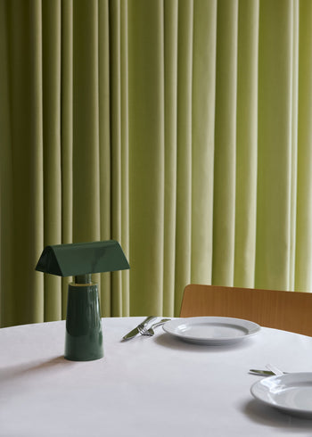 &Tradition Caret MF1 Portable Table Lamp Forest