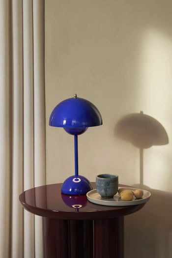 Tradition Flowerpot Vp9 Portable Table Lamp Cobalt Blue