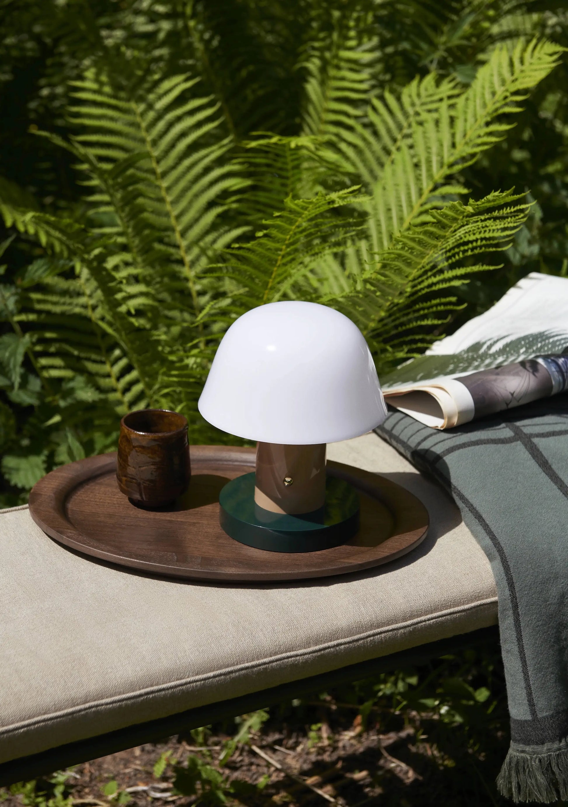 Tradition Setago JH27 Portable Table Lamp Nude Forest