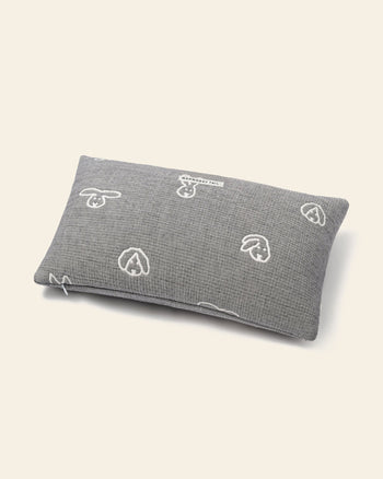 WARMGREY TAIL Bunny Bunny Cotton Modal Cushion & Pillow Case Warmgrey Base