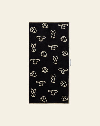 WARMGREY TAIL Bunny Bunny Face Towel Cream