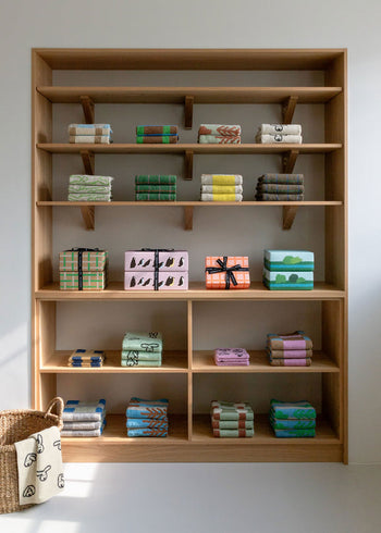 WARMGREY TAIL Bunny Bunny Face Towel Grey Stripe