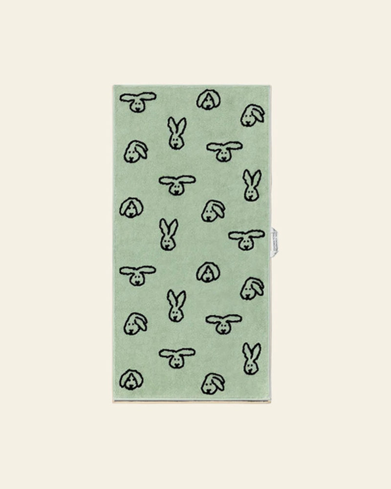 WARMGREY TAIL Bunny Bunny Face Towel