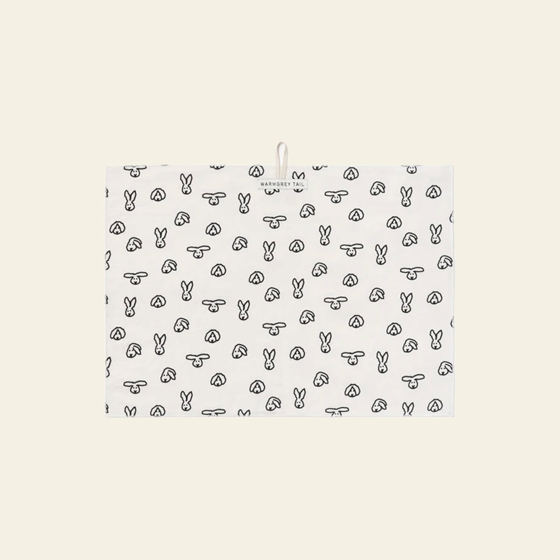 WARMGREY TAIL Bunny Bunny Kitchen Cloth 2