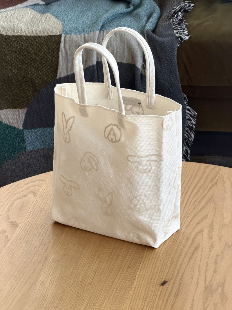 WARMGREY TAIL Bunny Bunny Shopper Bag