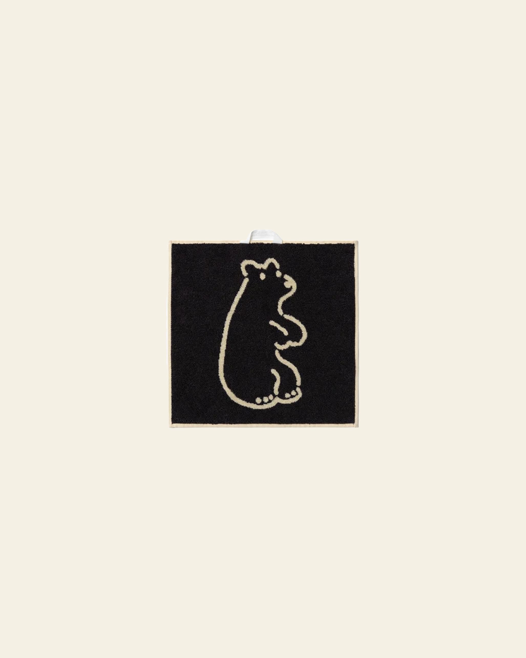 WARMGREY TAIL Huggy Bear Hand Towel - Cream