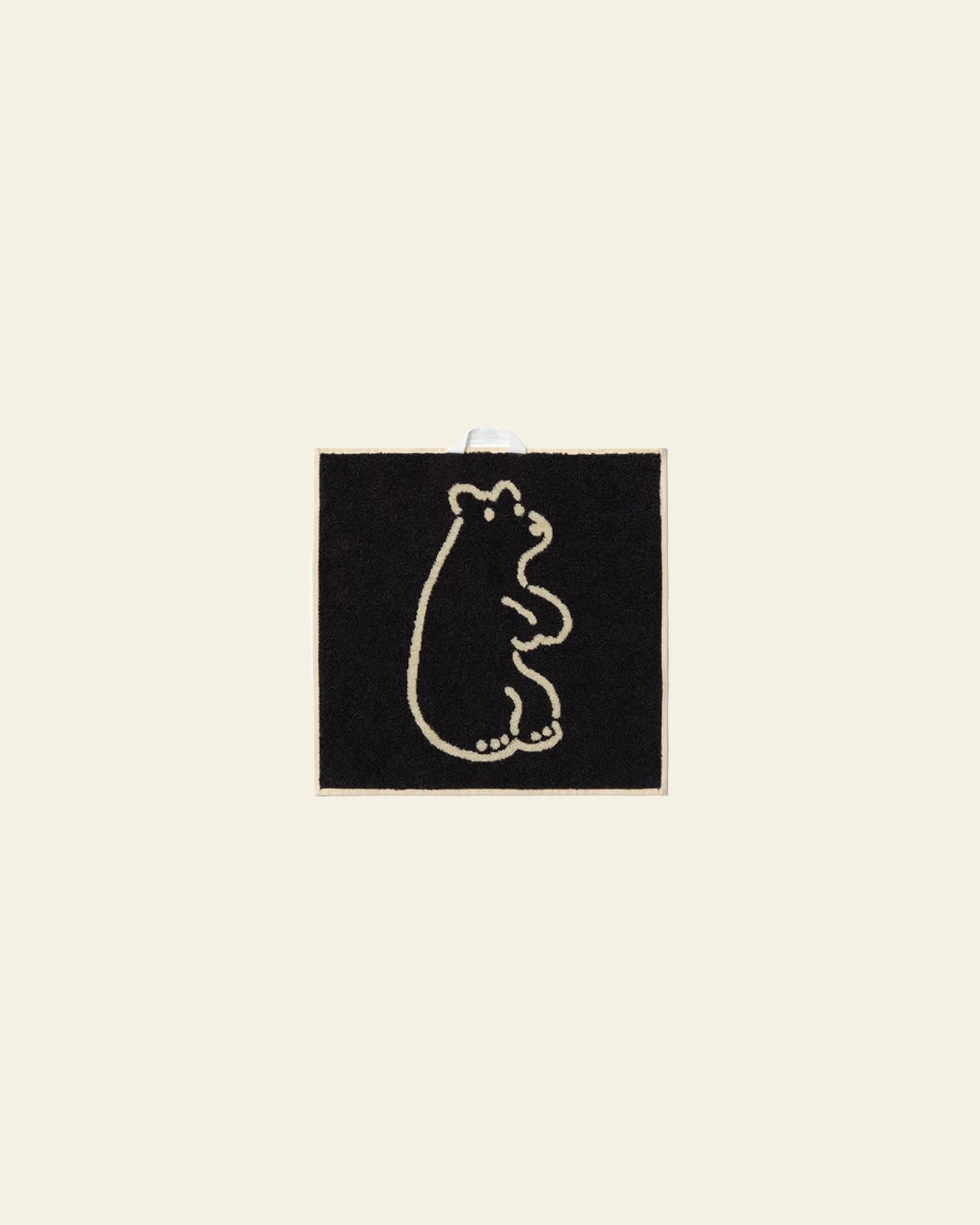 WARMGREY TAIL Huggy Bear Hand Towel Cream