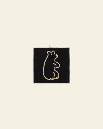 WARMGREY TAIL Huggy Bear Hand Towel Cream
