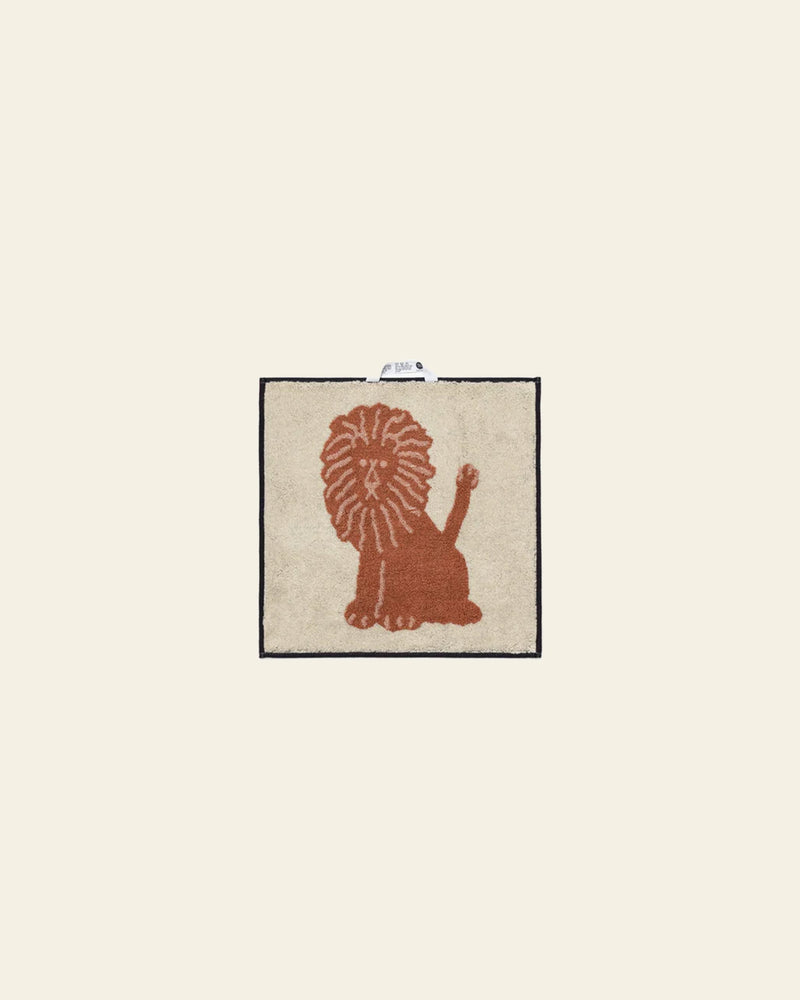 WARMGREY TAIL Lion Hand Towel - Cream