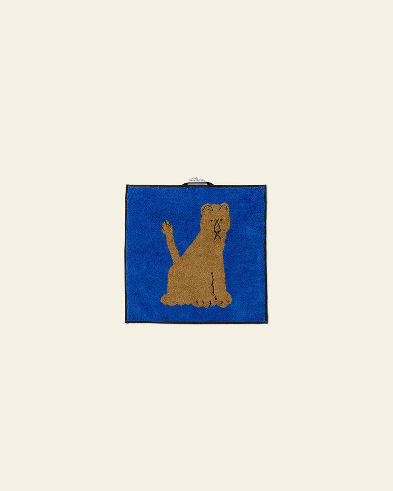 WARMGREY TAIL Lioness Hand Towel - Blue