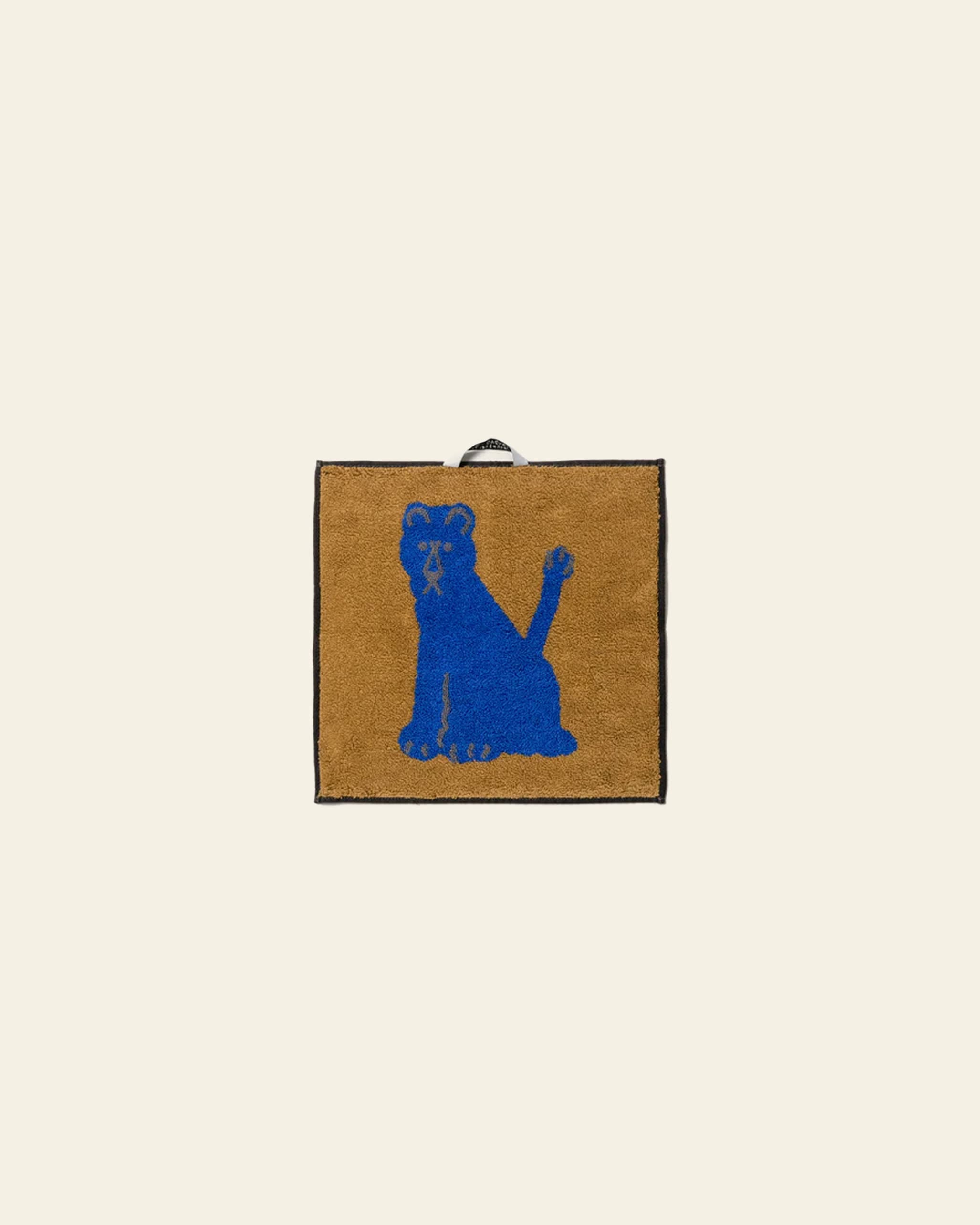 WARMGREY TAIL Lioness Hand Towel - Blue