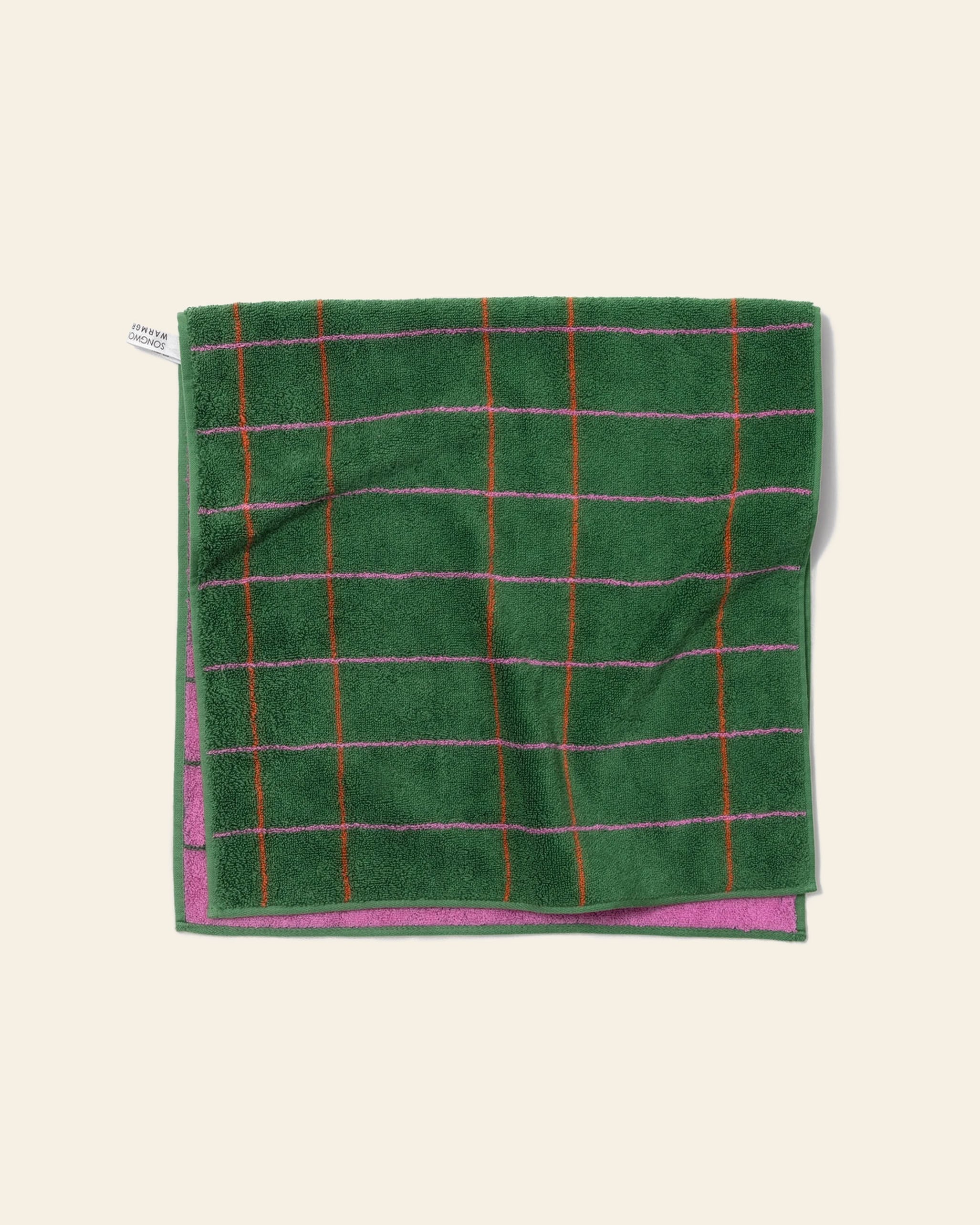 WARMGREY TAIL Tile Face Towel