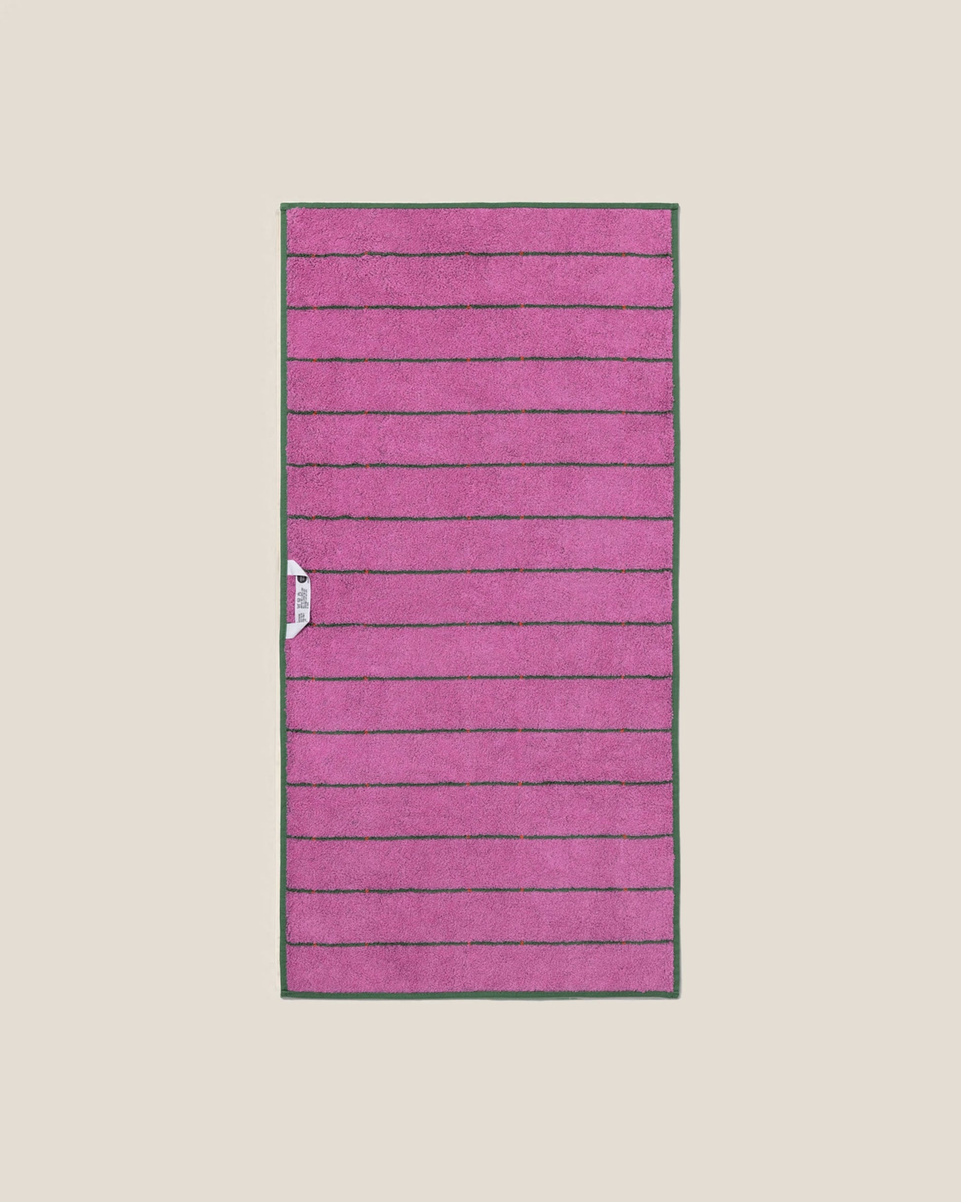 WARMGREY TAIL Tile Face Towel Grey