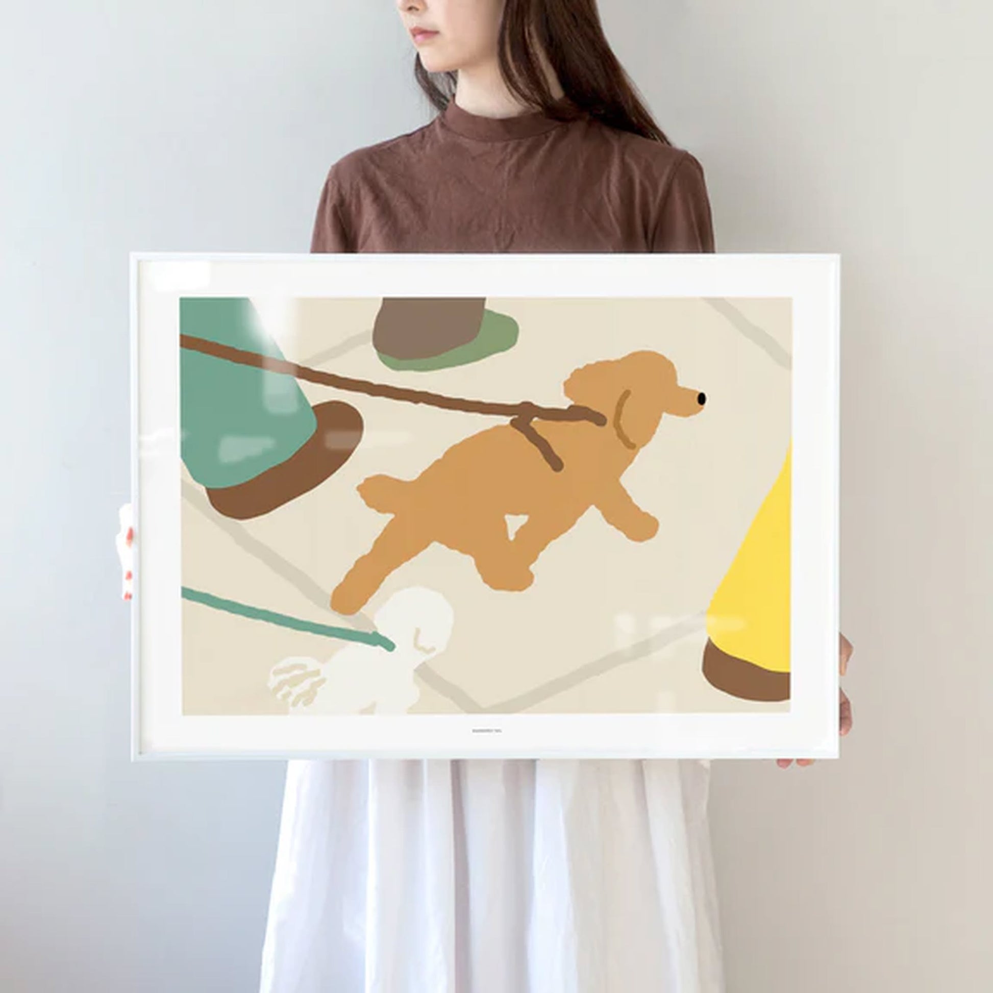 WARMGREY TAIL Walking Dog Poster (30x40)