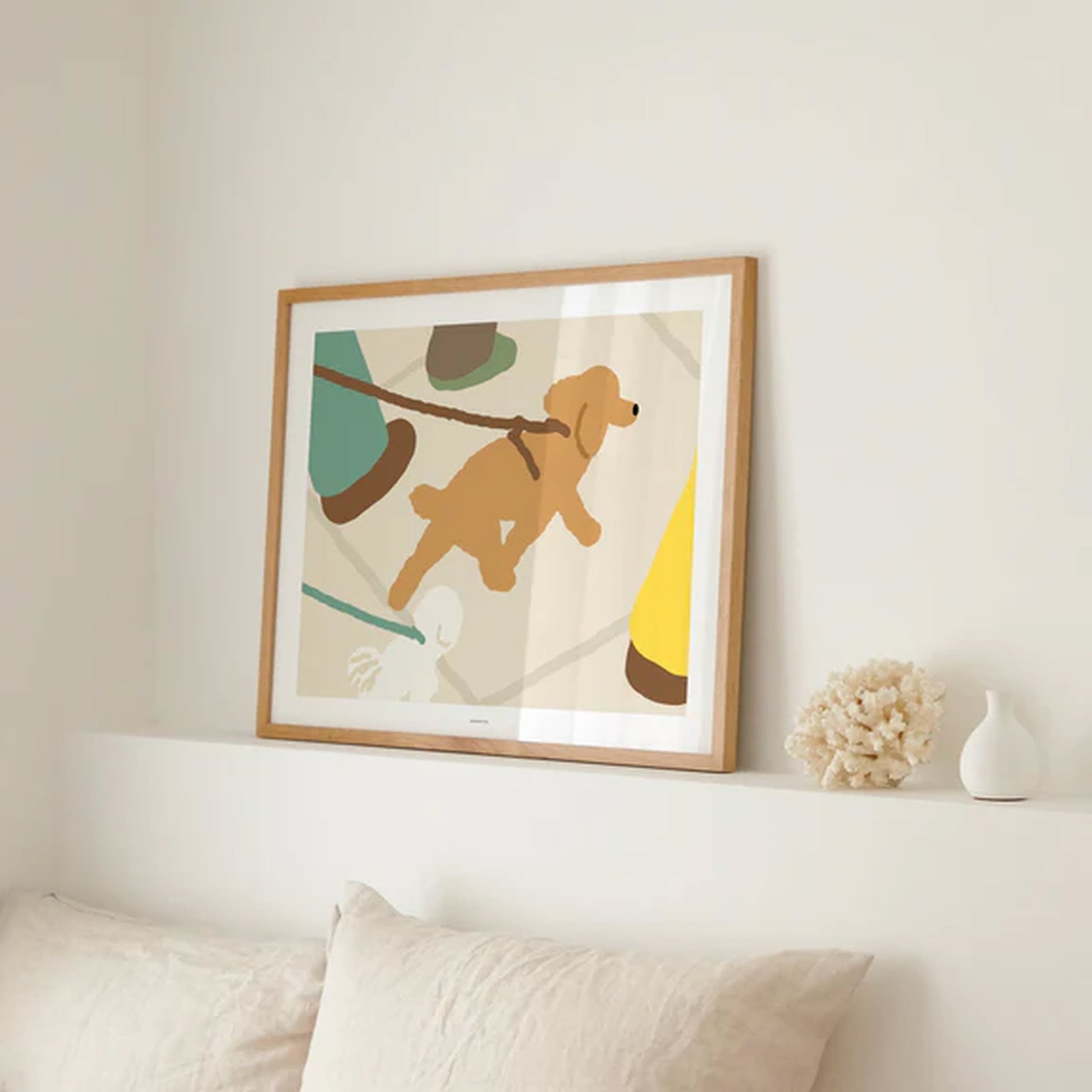 WARMGREY TAIL Walking Dog Poster (30x40)
