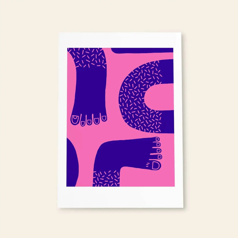Wobbly Studio Footsie（A4）