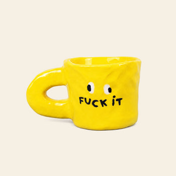 Wobbly Studio Fuck It Espresso Mug