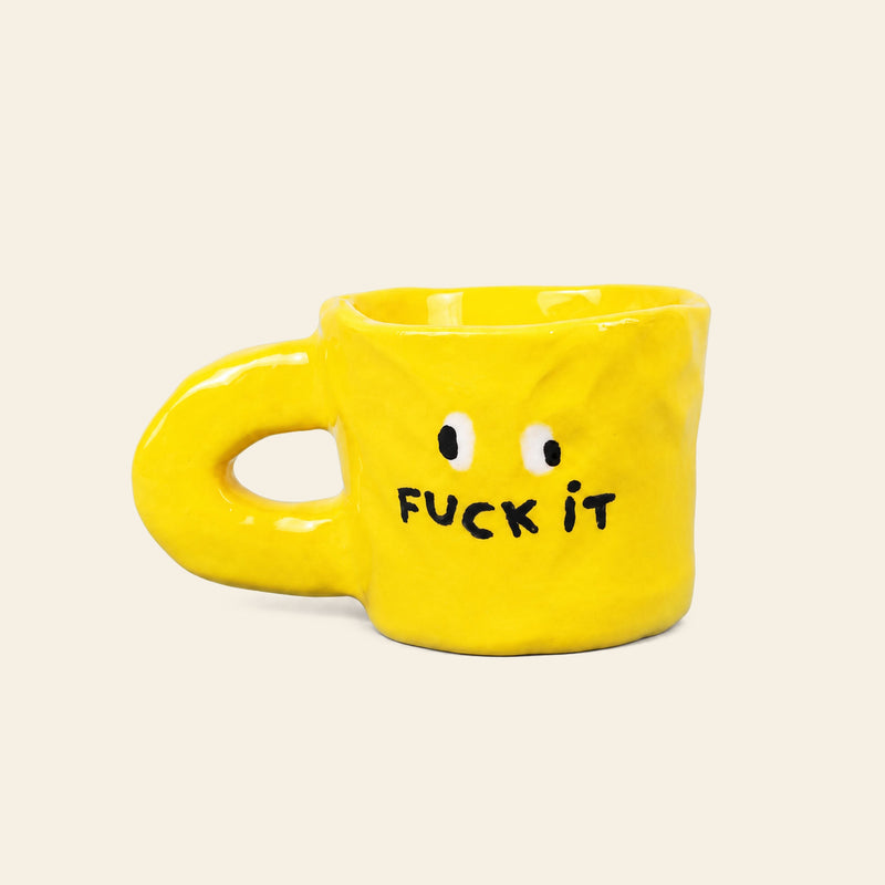 Wobbly Studio Fuck It Espresso Mug