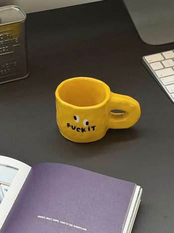 Wobbly Studio Fuck It Espresso Mug