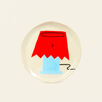 Wobbly Studio Happy Things Plate Happy Lamp