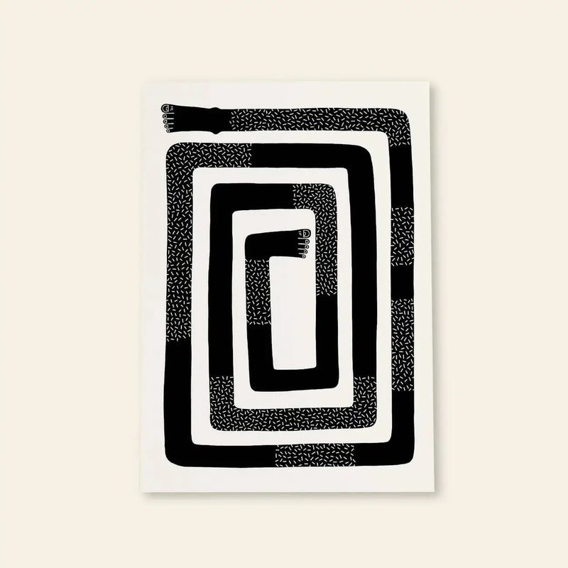 Wobbly Studio 迷宫海报 (50x70)