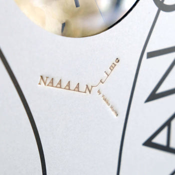 Yukiko Morita NAAAAN Time Flat Clock