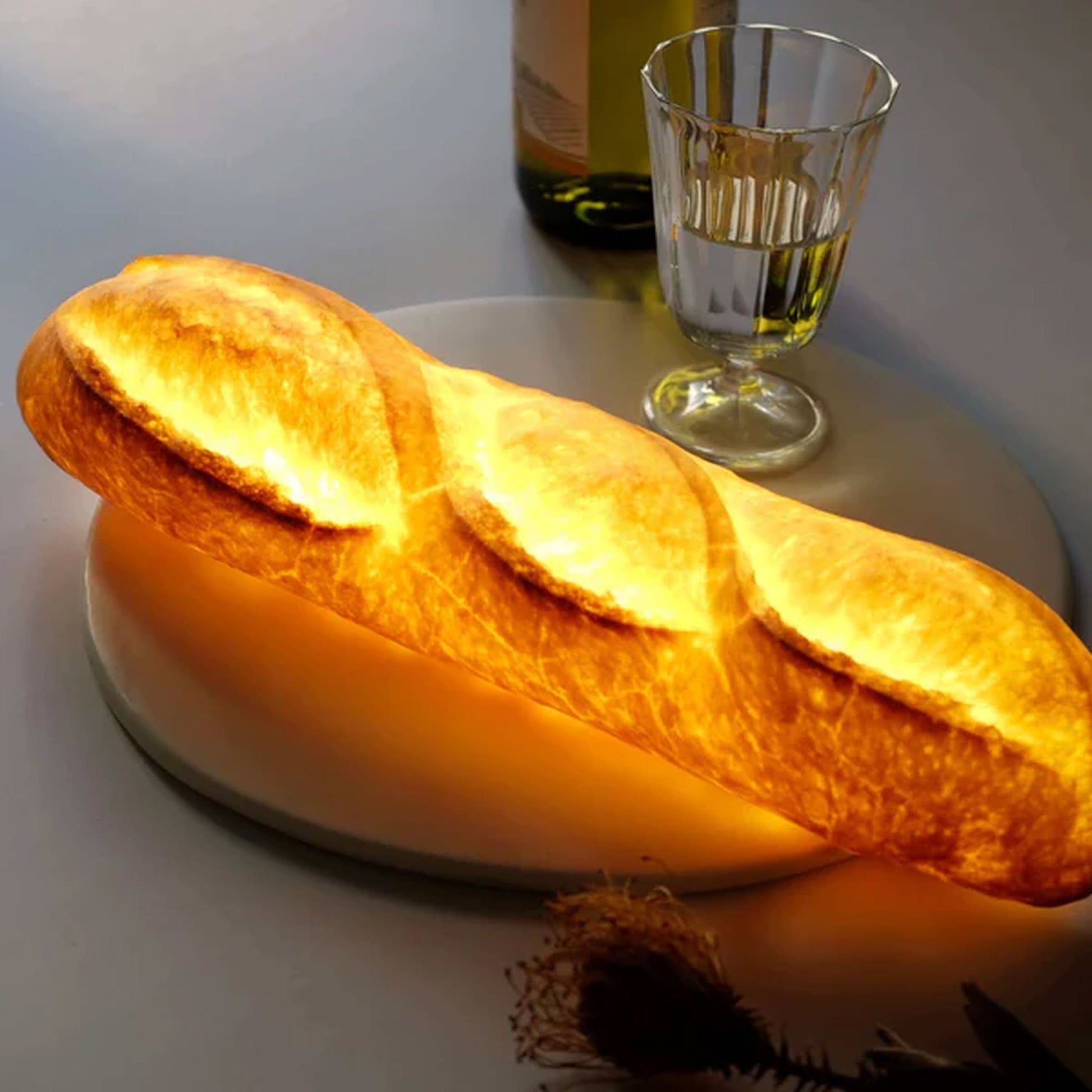 Yukiko Morita Pampshade Batard Bread Lamp