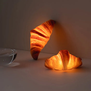 Yukiko Morita Pampshade Croissant Bread Lamp