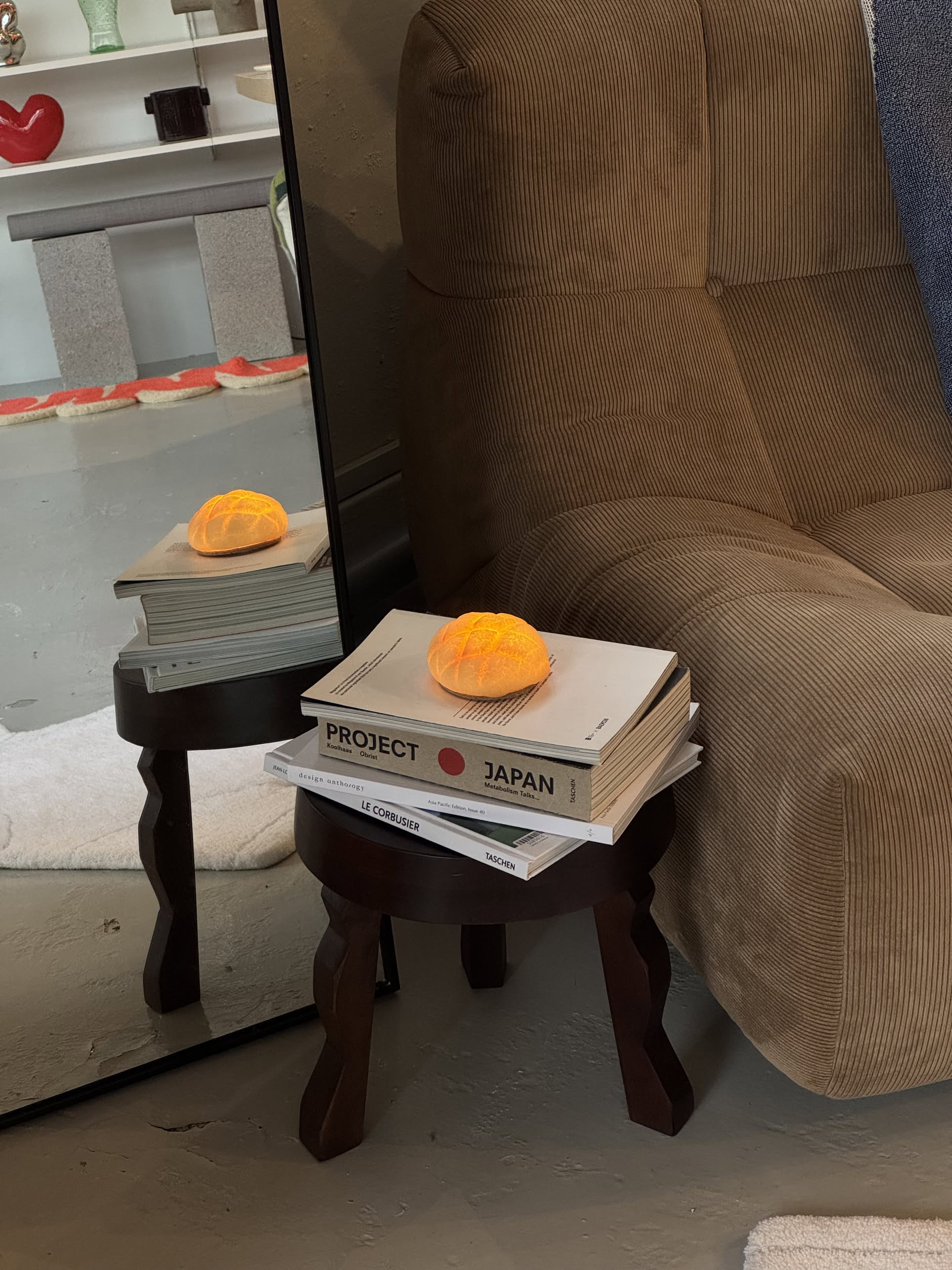 Yukiko Morita Pampshade Melonpan Bread Lamp