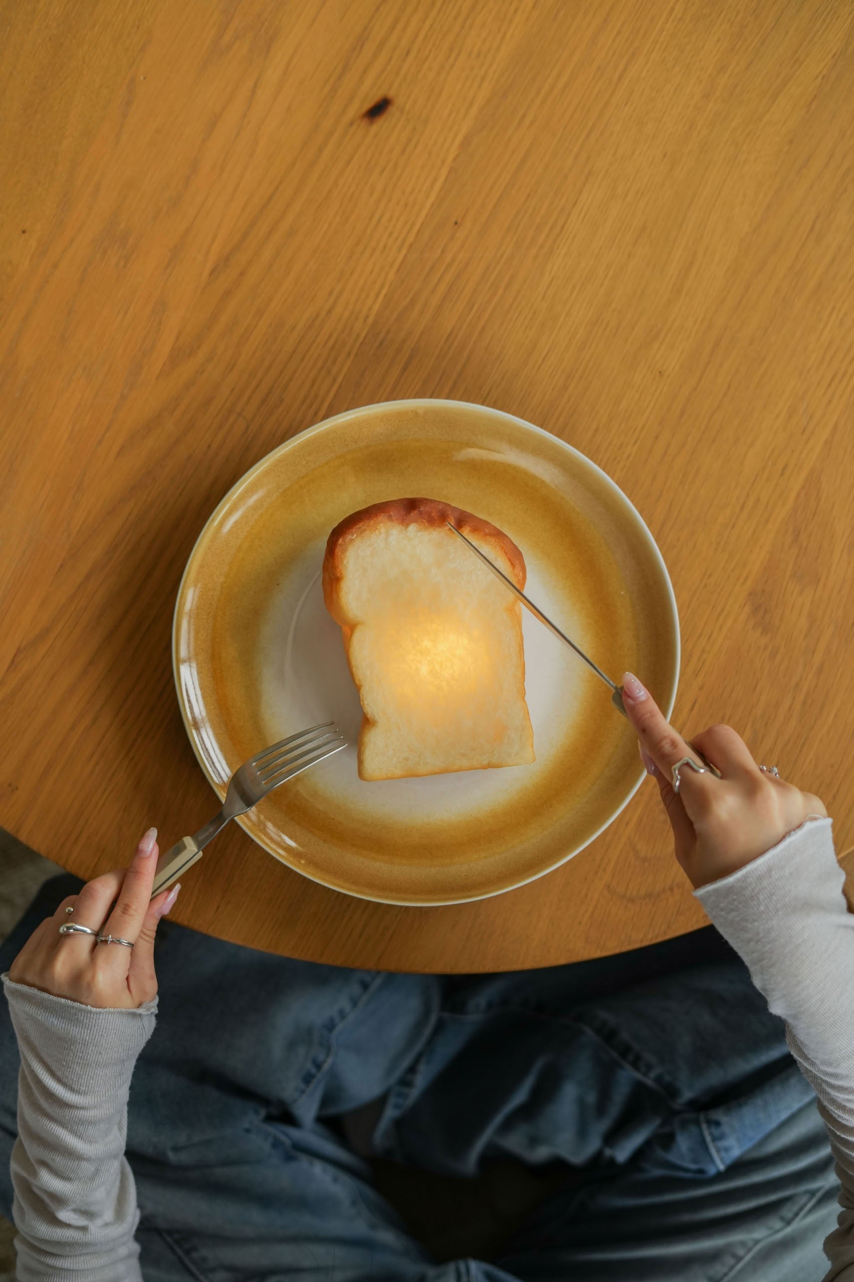 Yukiko Morita Pampshade Toast B Bread Lamp