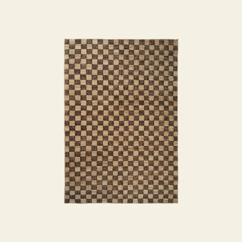 ferm LIVING Check Wool Jute Rug (200x300)