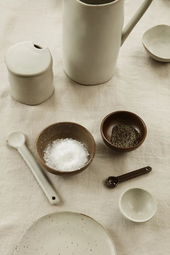 ferm LIVING Petite Salt Set Chocolate 3