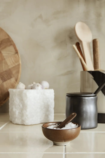 ferm LIVING Petite Salt Set Chocolate 4