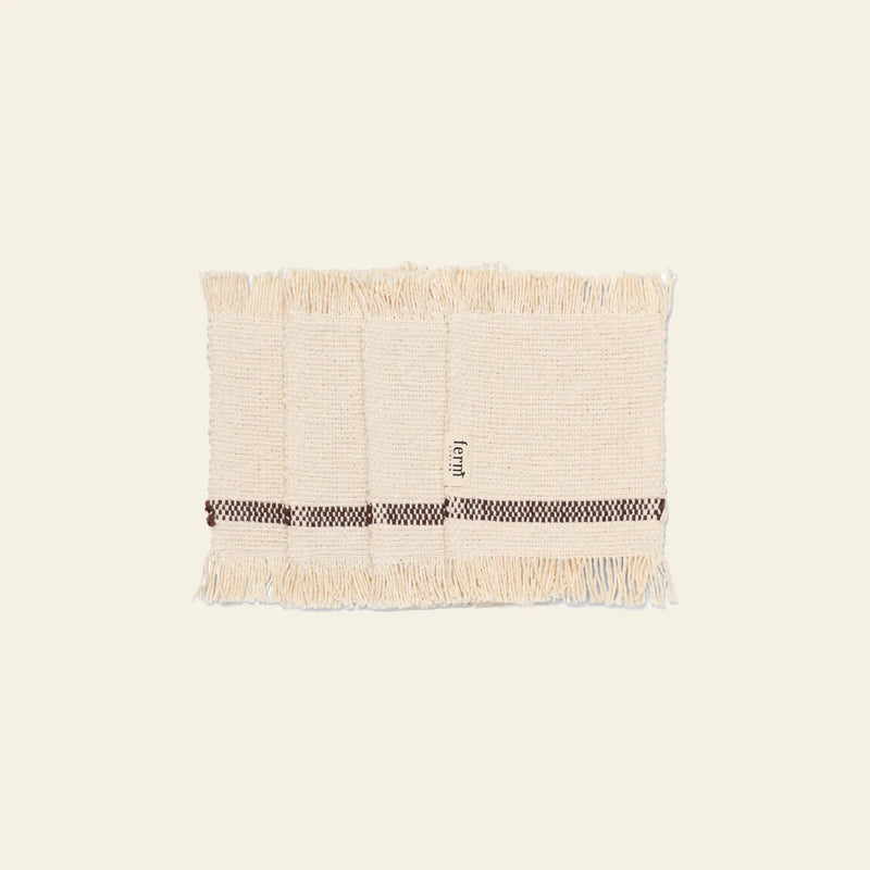 ferm LIVING 美味杯垫，4 件套