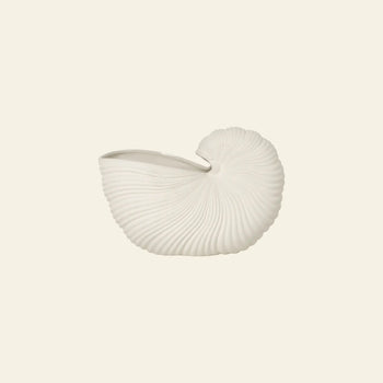 ferm LIVING Shell Pot Off White 2