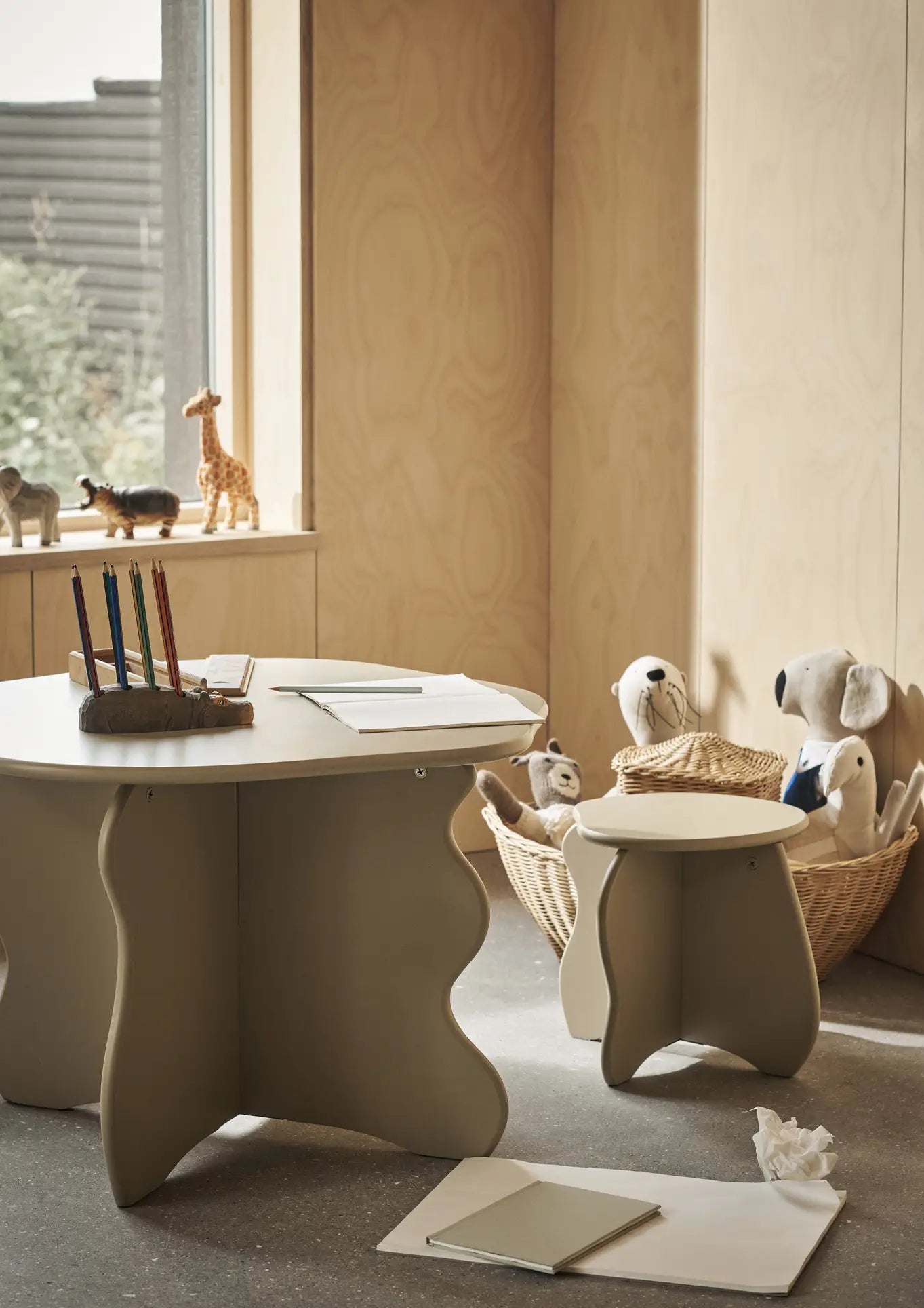 ferm LIVING Slope Stool - Stacked Store