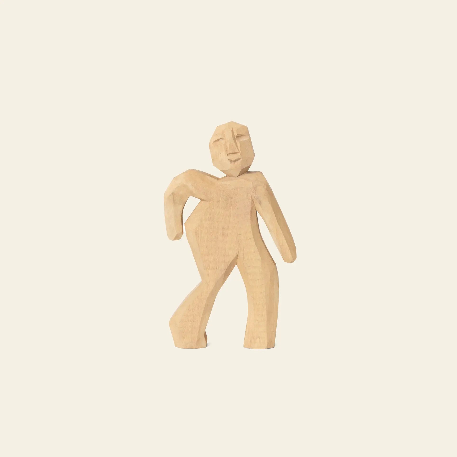 ferm LIVING Victor Hand Carved Figure Natural 1