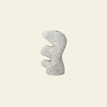 ferm LIVING Yara Vase Small Grey Pumice 1