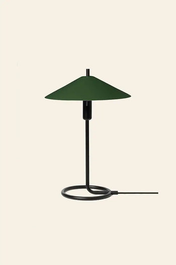 Ferm Living Filo Table Lamp Black Dark Olive