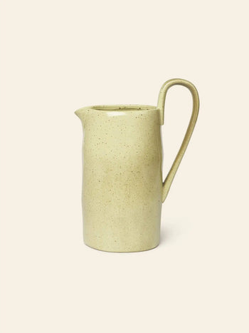 Ferm Living Flow Jug Yellow Speckle