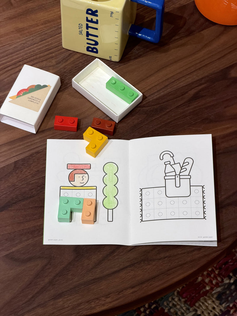 goober Picnic Block Crayon Kit