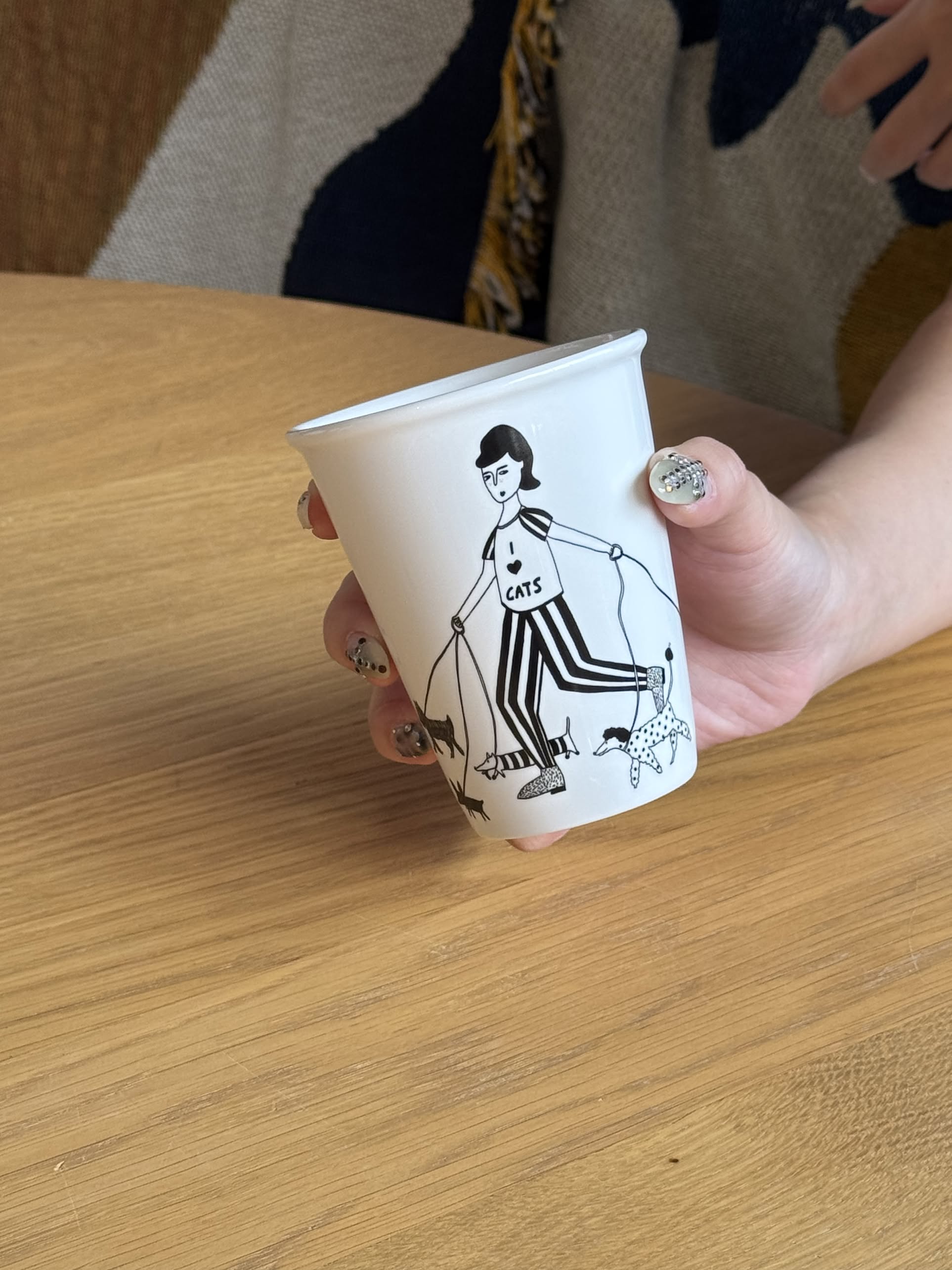 helen b I Love Cats Cup