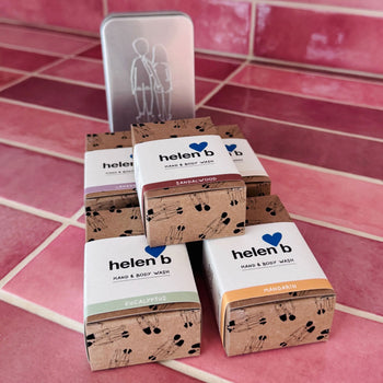 helen b Naked Couple Back Soap Box