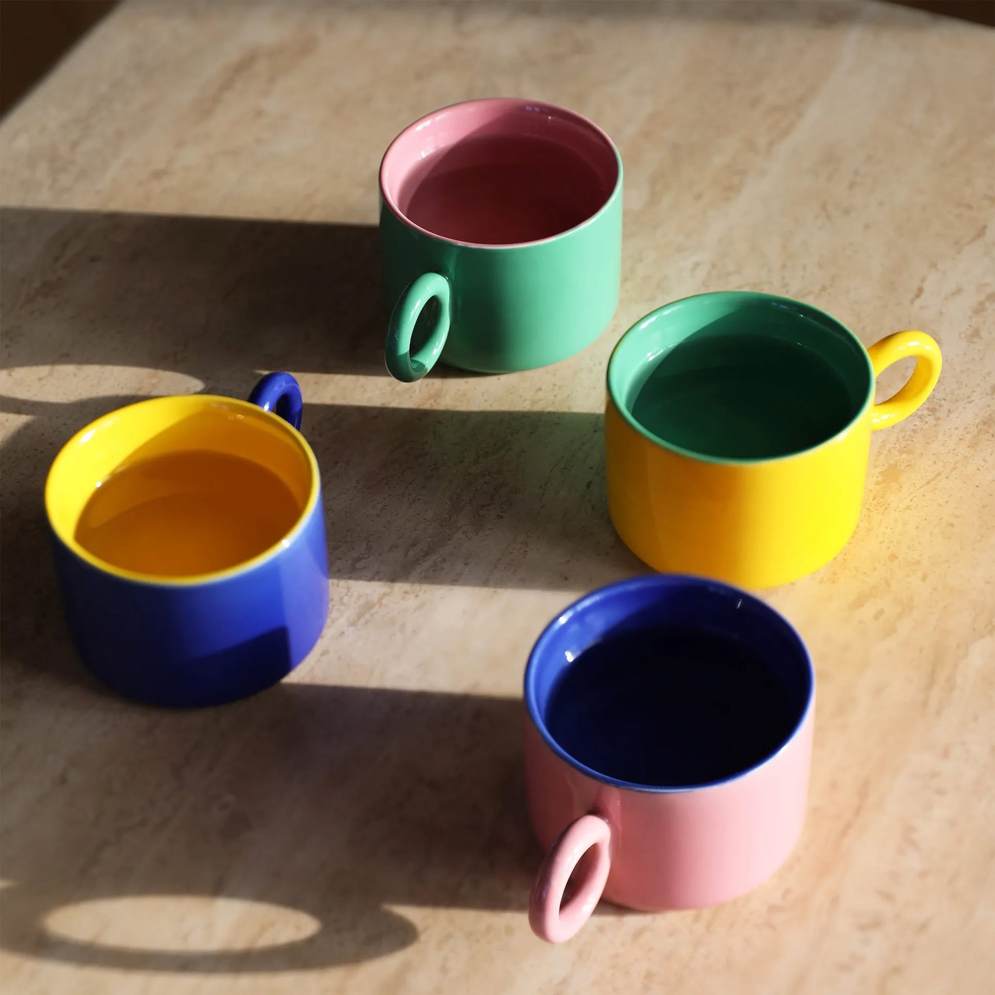 &klevering Chiquito Mug Set of 4 Multicolour