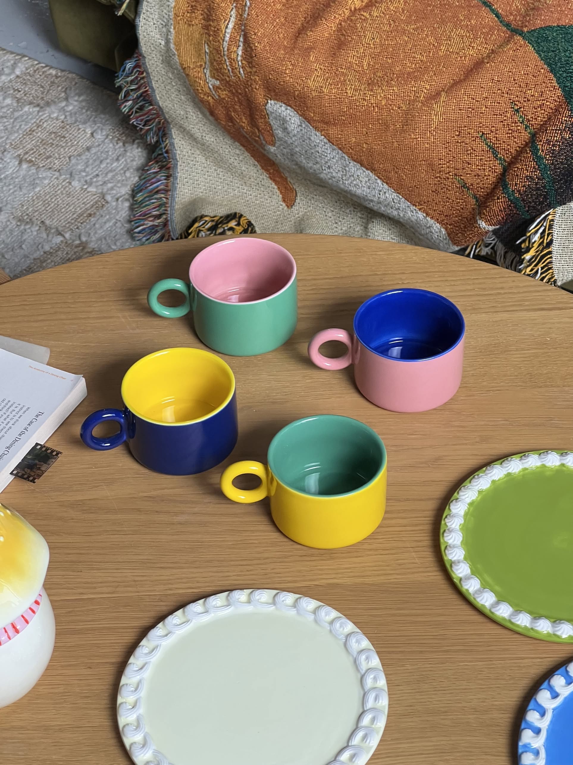 &klevering Chiquito Mug Set of 4 Multicolour