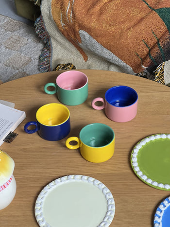 &klevering Chiquito Mug Set of 4 Multicolour