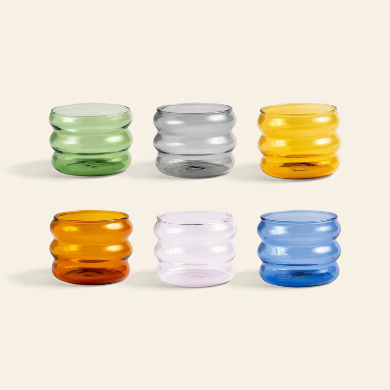 &klevering Chubby Glass, Set of 6