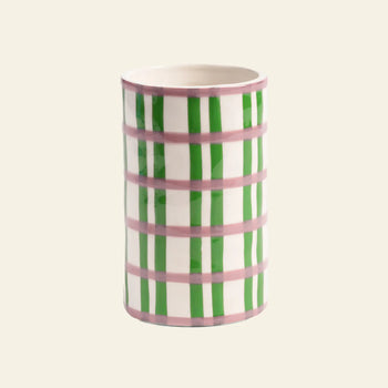 &klevering Clash Grid Vase Multicolour