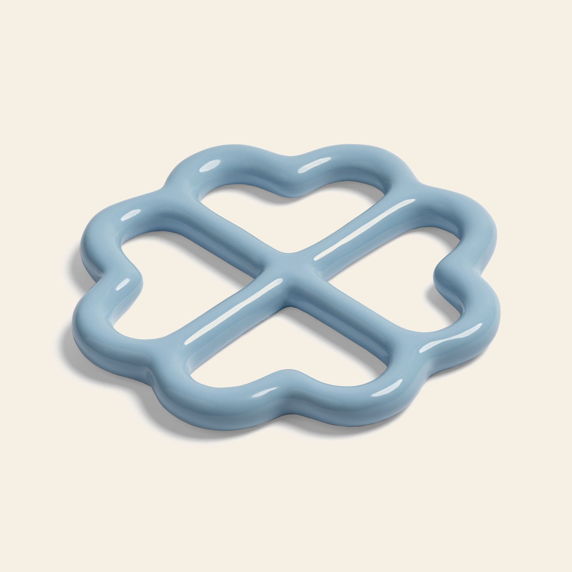 &klevering Clover Trivet Blue
